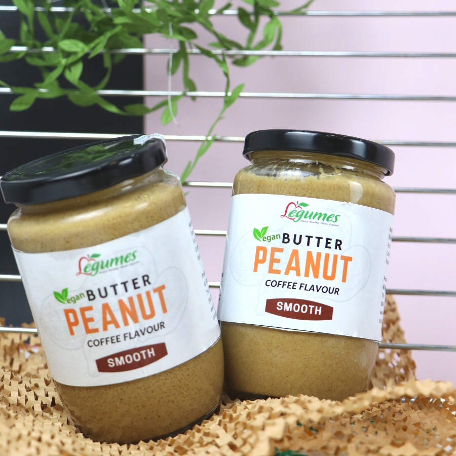 Bơ Đậu Phộng Vị Cà Phê Nguyên Chất Không Đường Chuẩn Healthy, Ăn Kiêng, Eat Clean, Keto, Ăn Chay Thực Dưỡng 400g