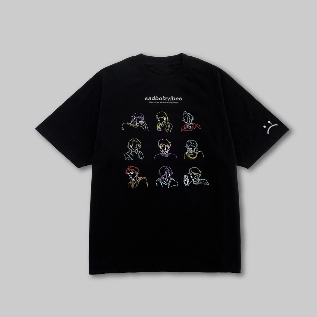 Áo thun tay lỡ nam nữ 80% COTTON - phông freesize form rộng BST sadboiz | BigBuy360 - bigbuy360.vn