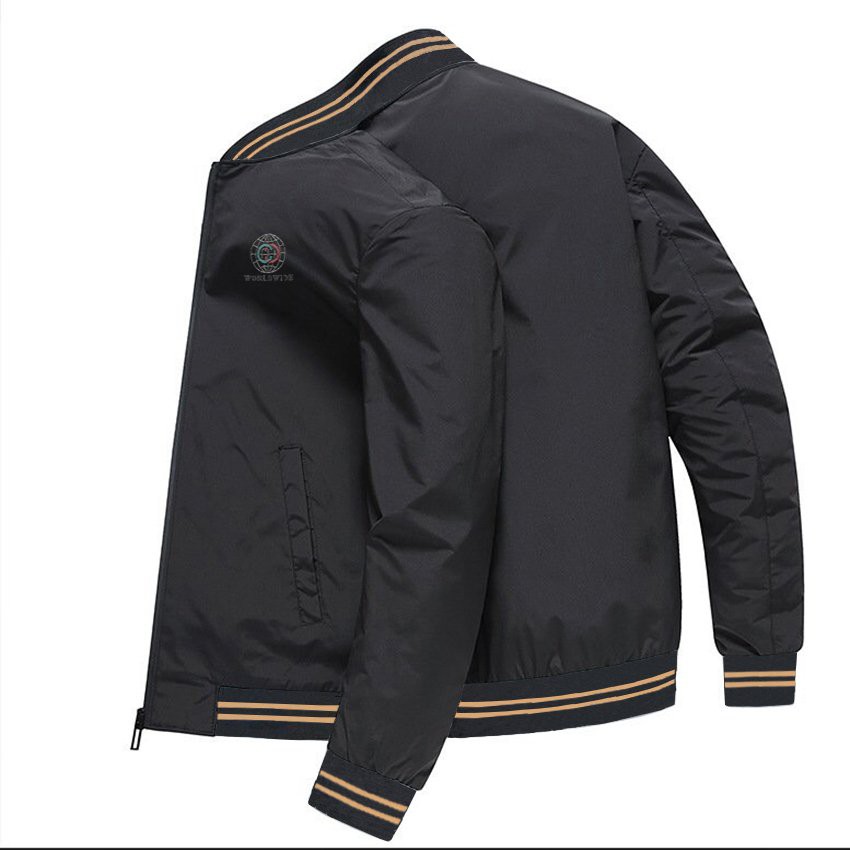 Áo khoác bomer nam dù dày 2 lớp phù hợp cho người đi làm và đi chơi