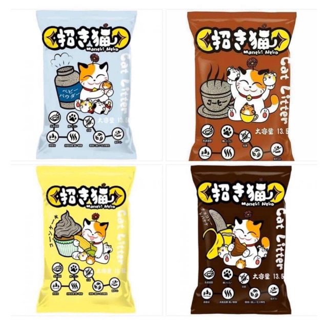 Cát Neko 5L - Cát Vệ Sinh Cho Mèo Khử Mùi Vón Tốt