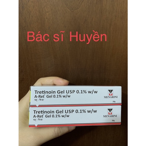 Combo sỉ 5tuyp ARET Tretinoin gel USP 0,1%