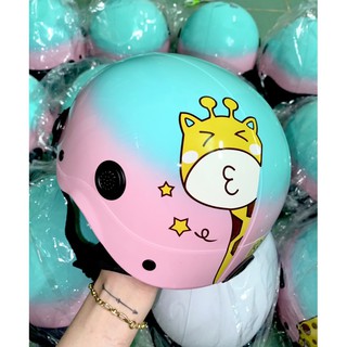 Nón bảo hiểm sơn bóng 2 màu cao cấp