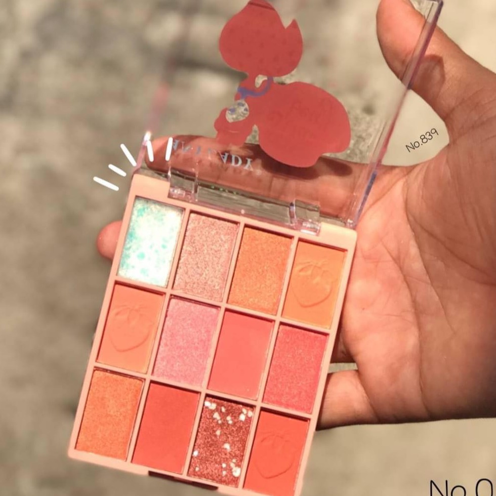 Phấn Mắt Dâu Tây Gồm 12 Ô Hãng ANYLADY STRAWBERRY NO: 839 Cực Đẹp | BigBuy360 - bigbuy360.vn