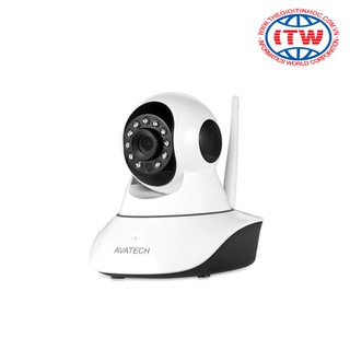 Bộ Camera quan sát ngày đêm IP Wi-Fi AVATECH 6300B 1.3 (Trắng) kèm thẻ nhớ 32GB