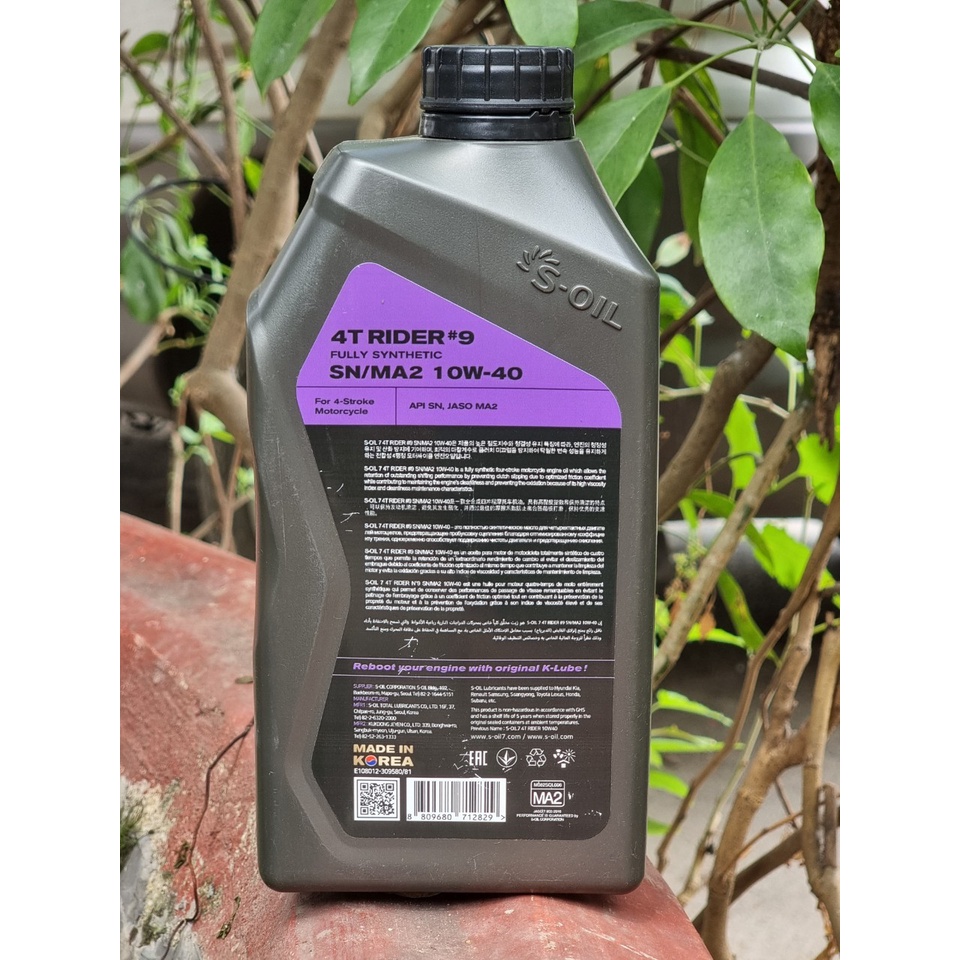 NHỚT XE SỐ, MÔ TÔ, TAY CÔN S-OIL SEVEN 10W-40, KIXX ULTRA 10W-40