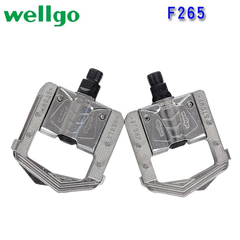 ۞▫○Pê Đan Xe Đạp F265 Có Thể Gấp Gọn Kèm Đèn Phản Quang Tiện Dụng