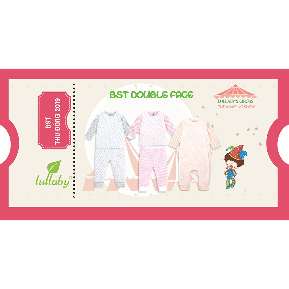 Bộ áo cài lệch quần cạp cao dày Lullaby