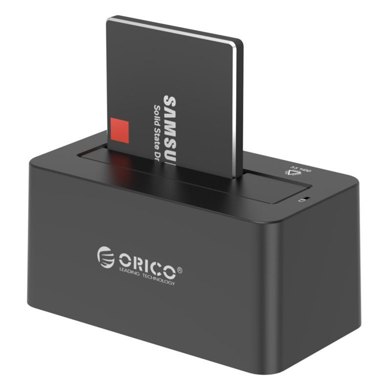Thiết bị cắm nóng ổ cứng ORICO USB 3.0 SATA Hard Drive Docking Station 6619US3 BK (Đen)-Hàng phân phối chính hãng