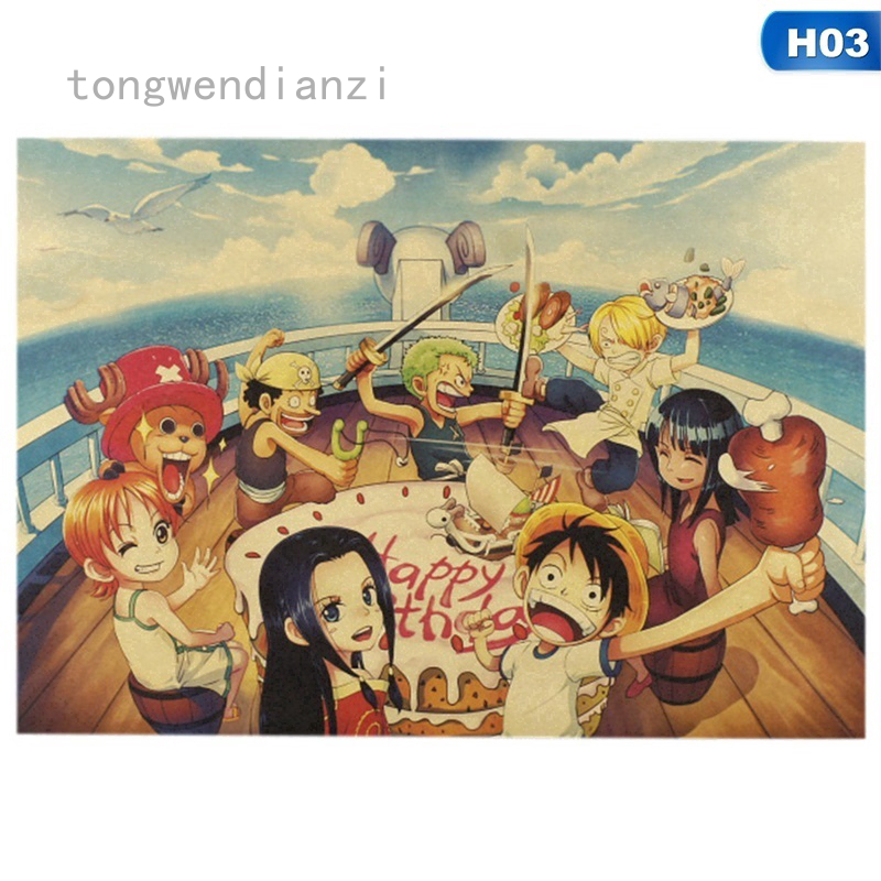 Poster Nhân Vật Anime One Piece