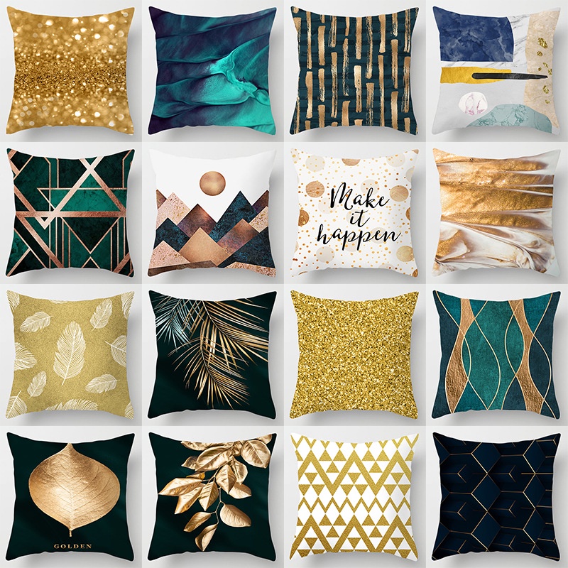 Phong Cách Bắc Âu、Hiện Đại Vàng Áo Gối、Nhà Gối、Ánh Sáng Sang Trọng Sofa Gối Đệm