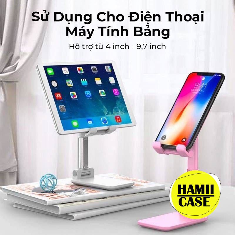 (Sản Phẩm Có Tuổi Thọ Trên 10 Năm) Giá đỡ Để Điện Thoại 360, iPad Khung Gấp Gọn, Góc Xoay Linh Hoạt