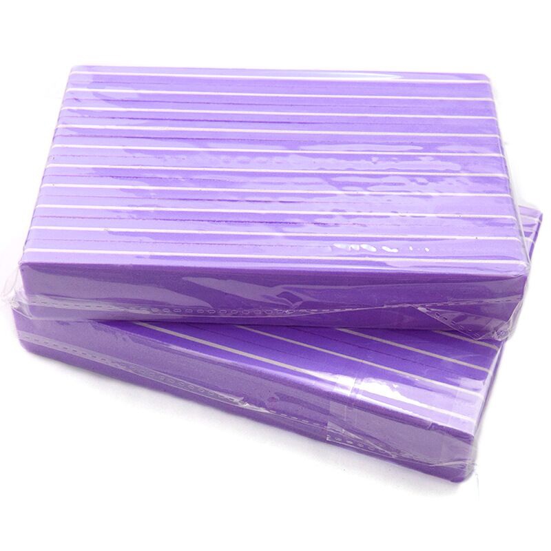 1 Dụng Cụ Giũa Móng Tay 100/180 Bằng Nhựa Tiện Dụng