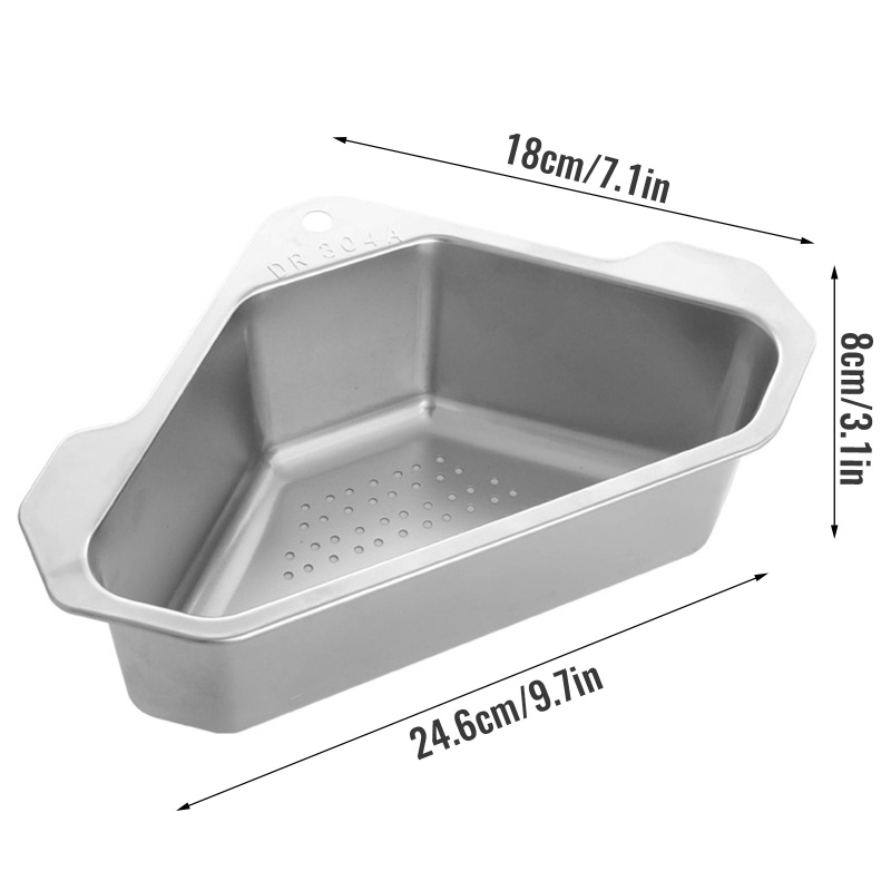 Giá Đỡ Để Miếng Bọt Biển Rửa Chén Đa Năng Gắn Bồn Rửa Nhà Bếp