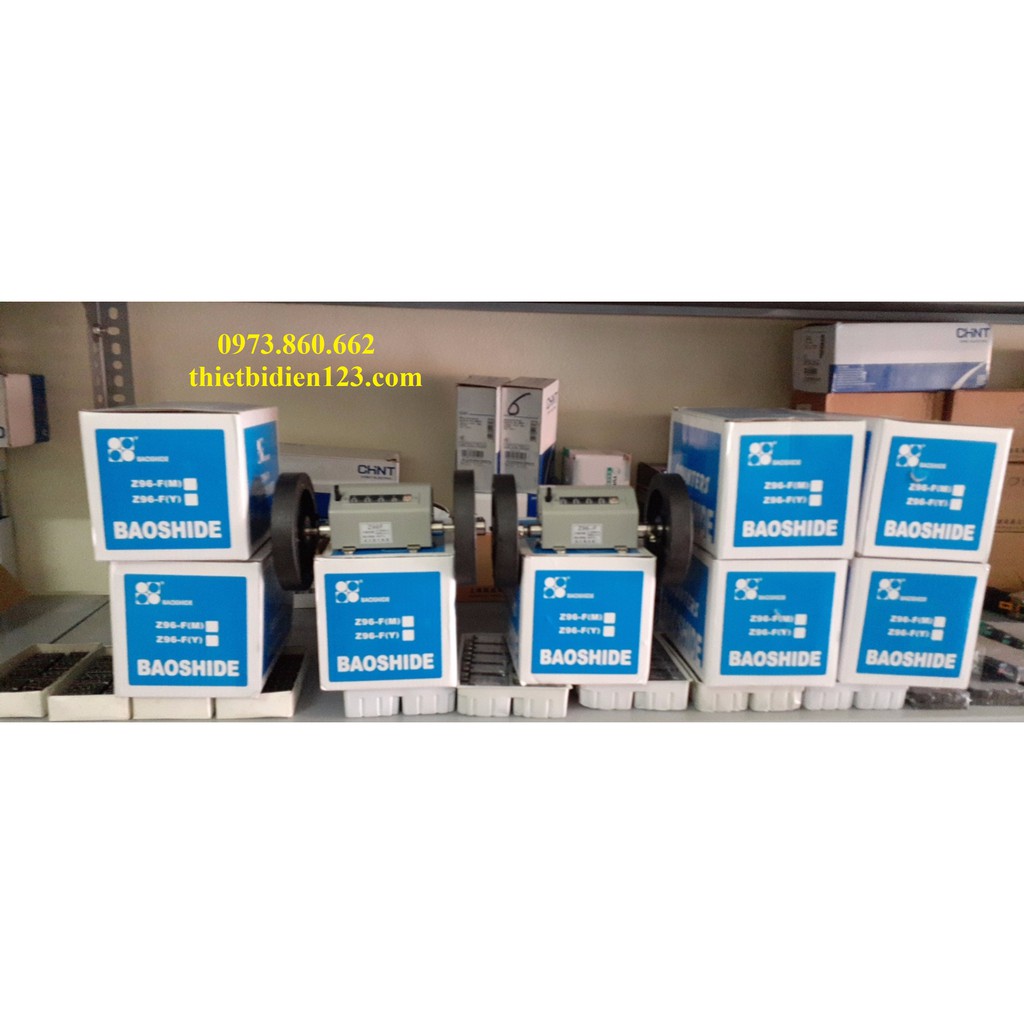 Đồng hồ đo chiều dài vải mã y Z96-F(Y)