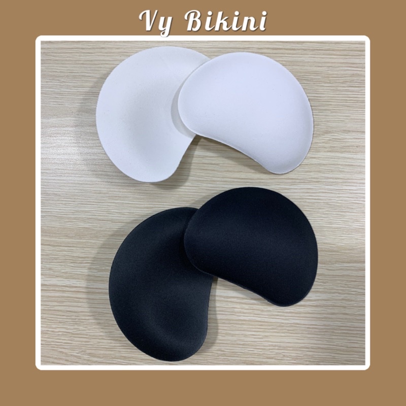 Mút độn hình xoài 2 miếng  nhét đồ bơi, bikini  MJ01