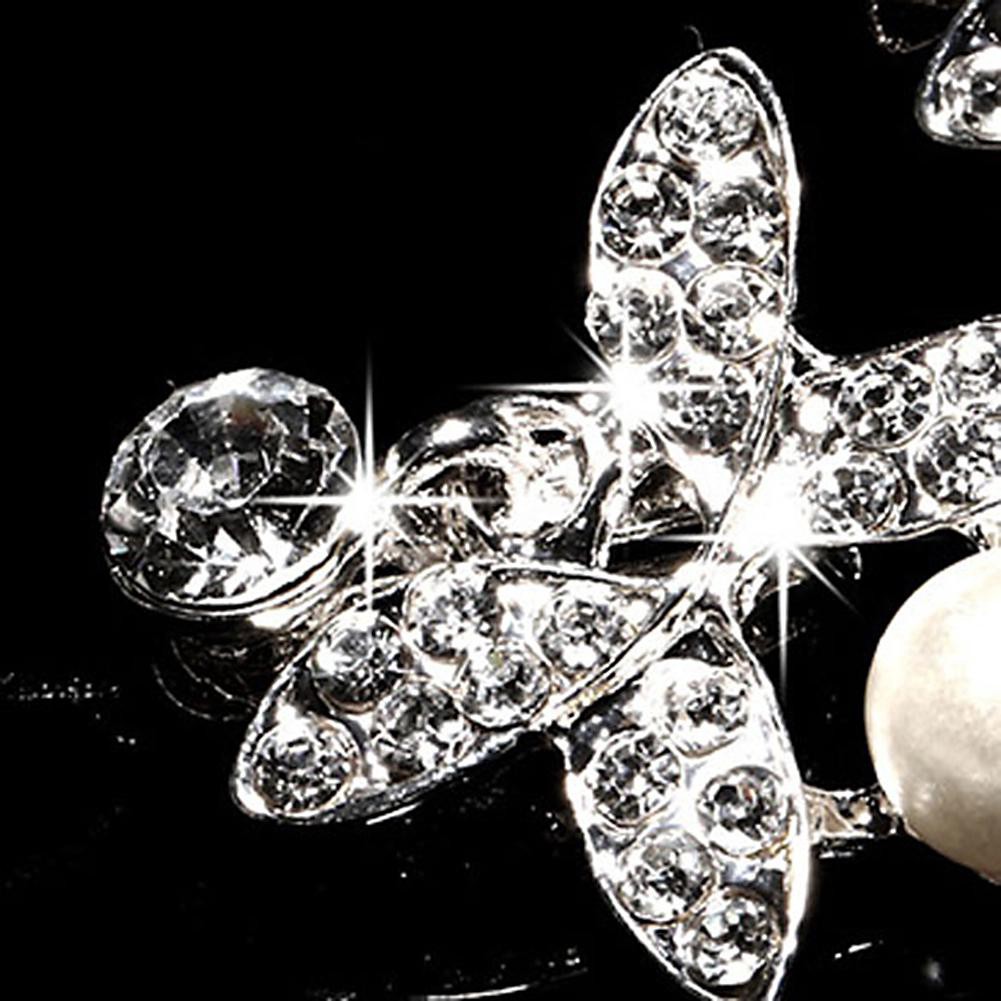 Cài tóc hoa đính đá thời trang dành cho cô dâu