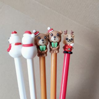 [1.300đ/C] Set 5 Bút Noel Gấu (Hàng Lỗi)