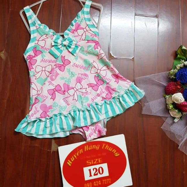 Set đồ bơi bé gái