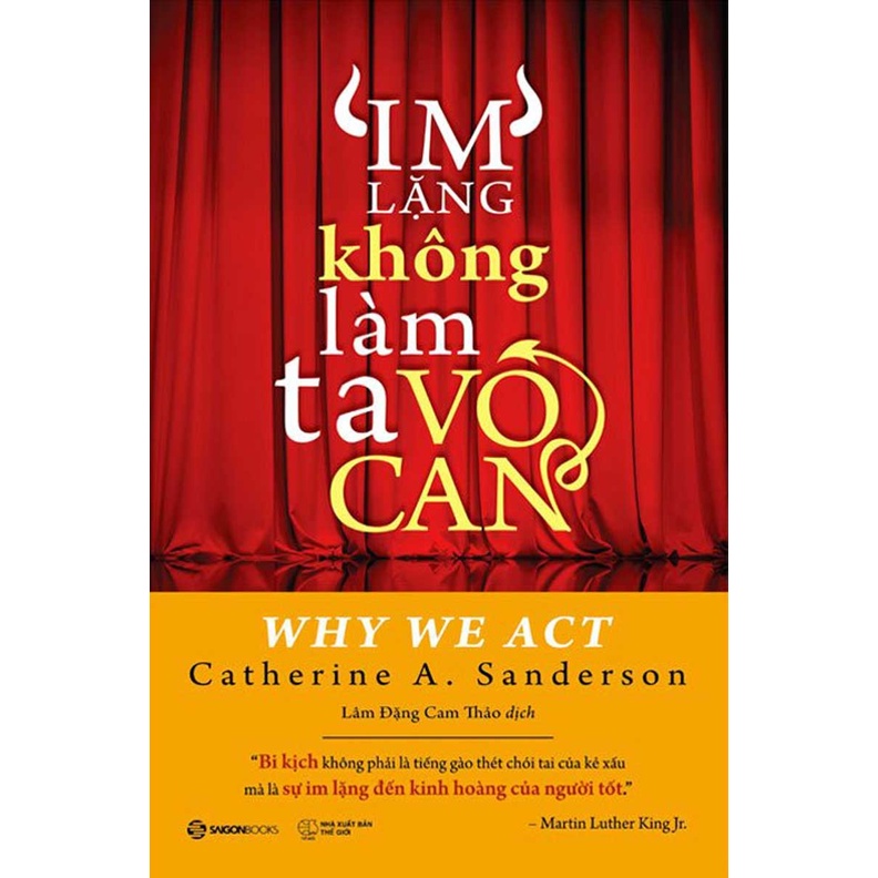 Sách - Im Lặng Không Làm Ta Vô Can