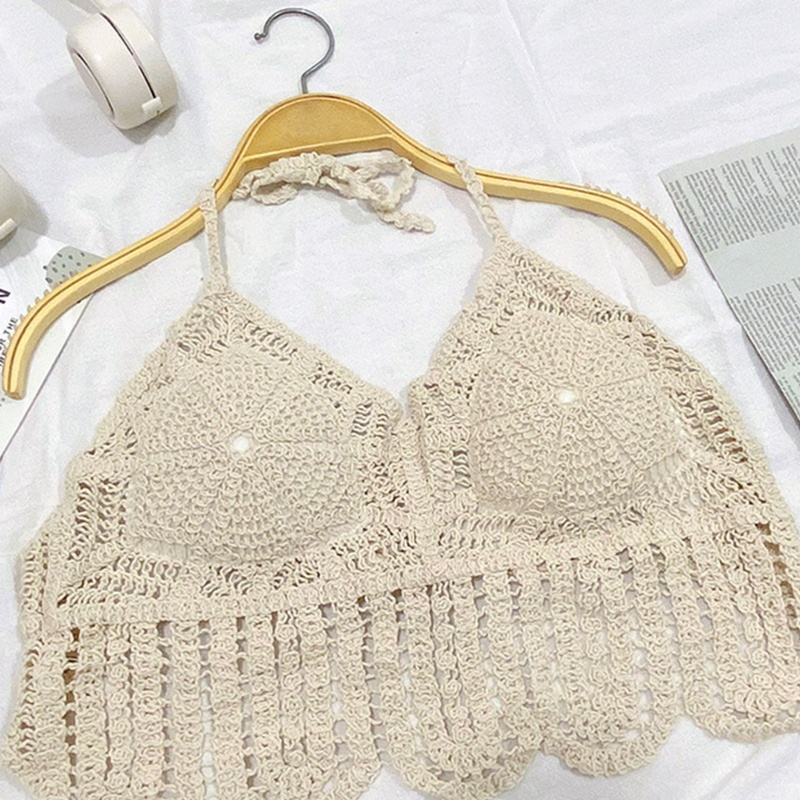 Áo Crop Top Hai Dây Dệt Kim Y2K Ôm Dáng Hở Lưng Thời Trang Mùa Hè Quyến Rũ Cho Nữ