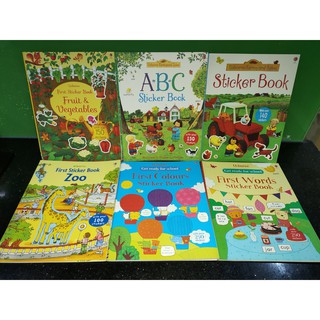 Đồ chơi - Usborne sticker book 1