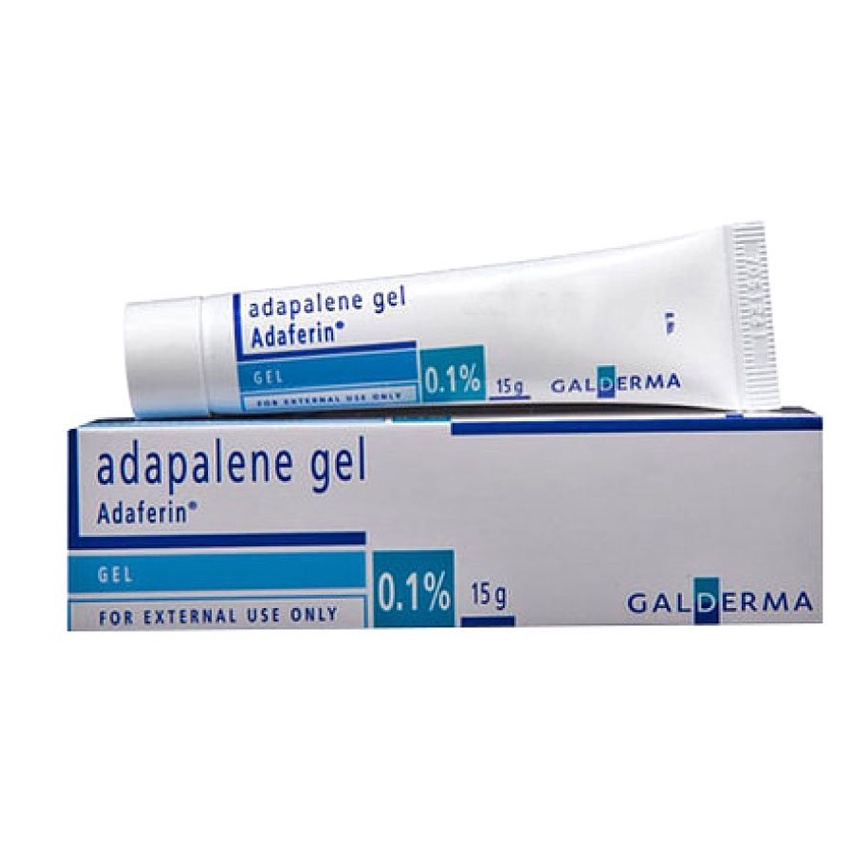 Gel bôi mụn Adapalene - giảm mụn trứng cá (15g)