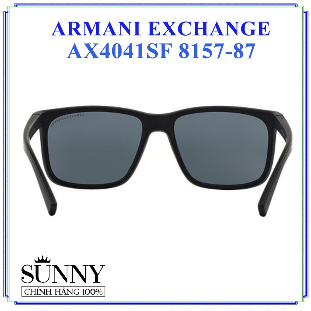 AX4041SF - kính mát Armani Exchange chính hãng Italy, bảo hành toàn quốc