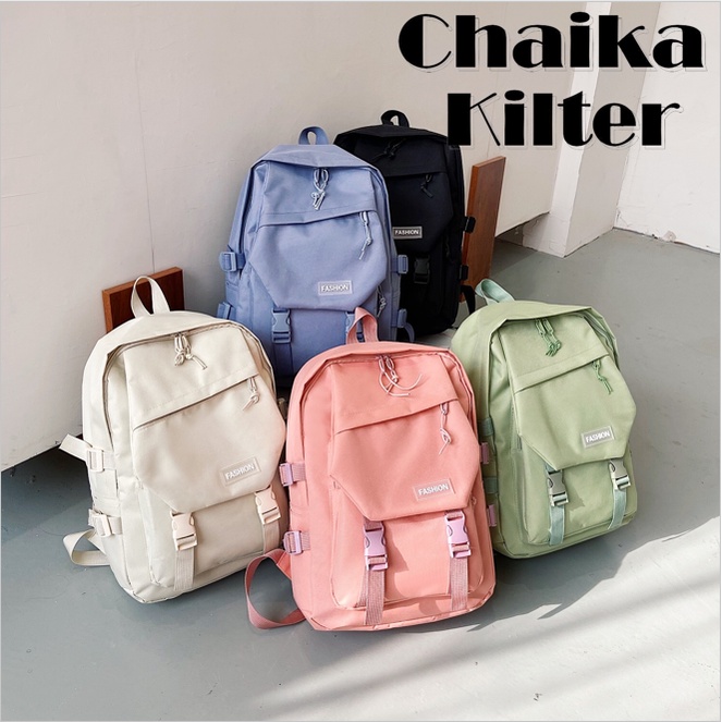 CHAIKA KILTER CK057 Balo phong cách Nhật Hàn dành cho nữ sinh trung học đeo khi đi học và đi du lịch