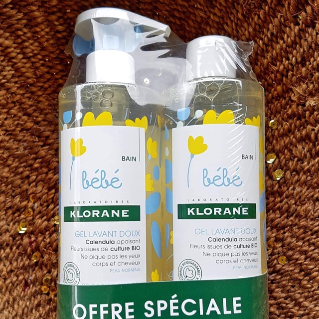 SỮA TẮM KLORANE SET 2 CHAI 500ML/CHAI.