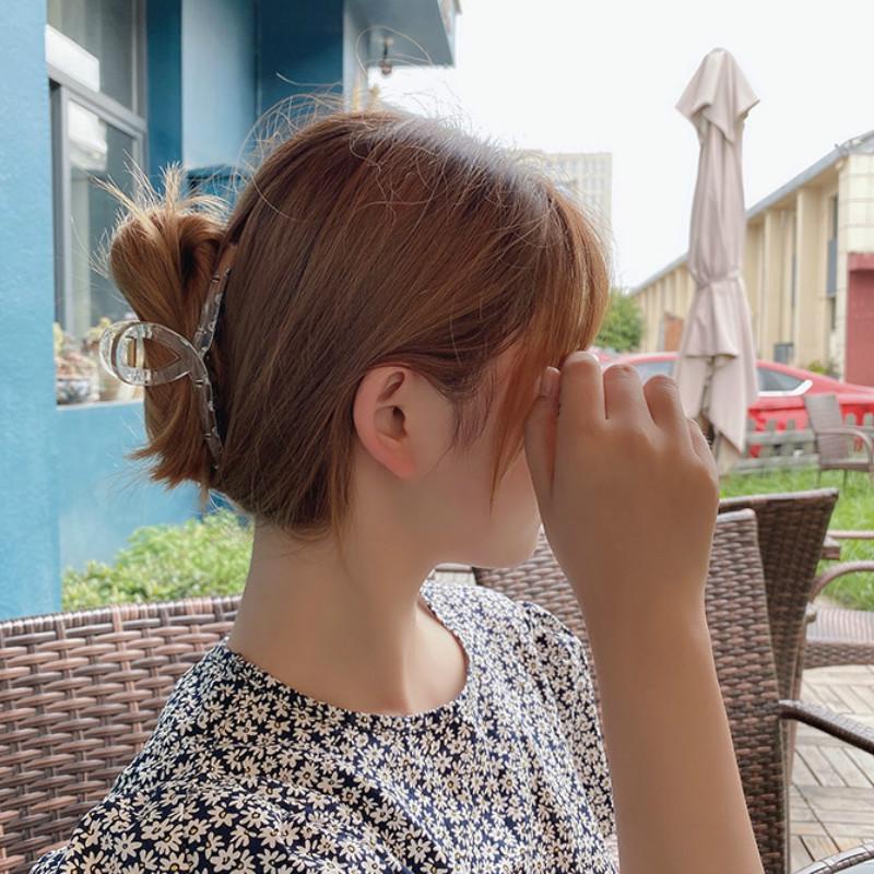 Kẹp tóc acrylic thời trang xu hướng Hàn Quốc