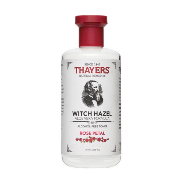 Nước hoa hồng Thayers Rose Petal Witch Hazel , Toner dưỡng ẩm dịu nhẹ hương hoa hồng 355ml