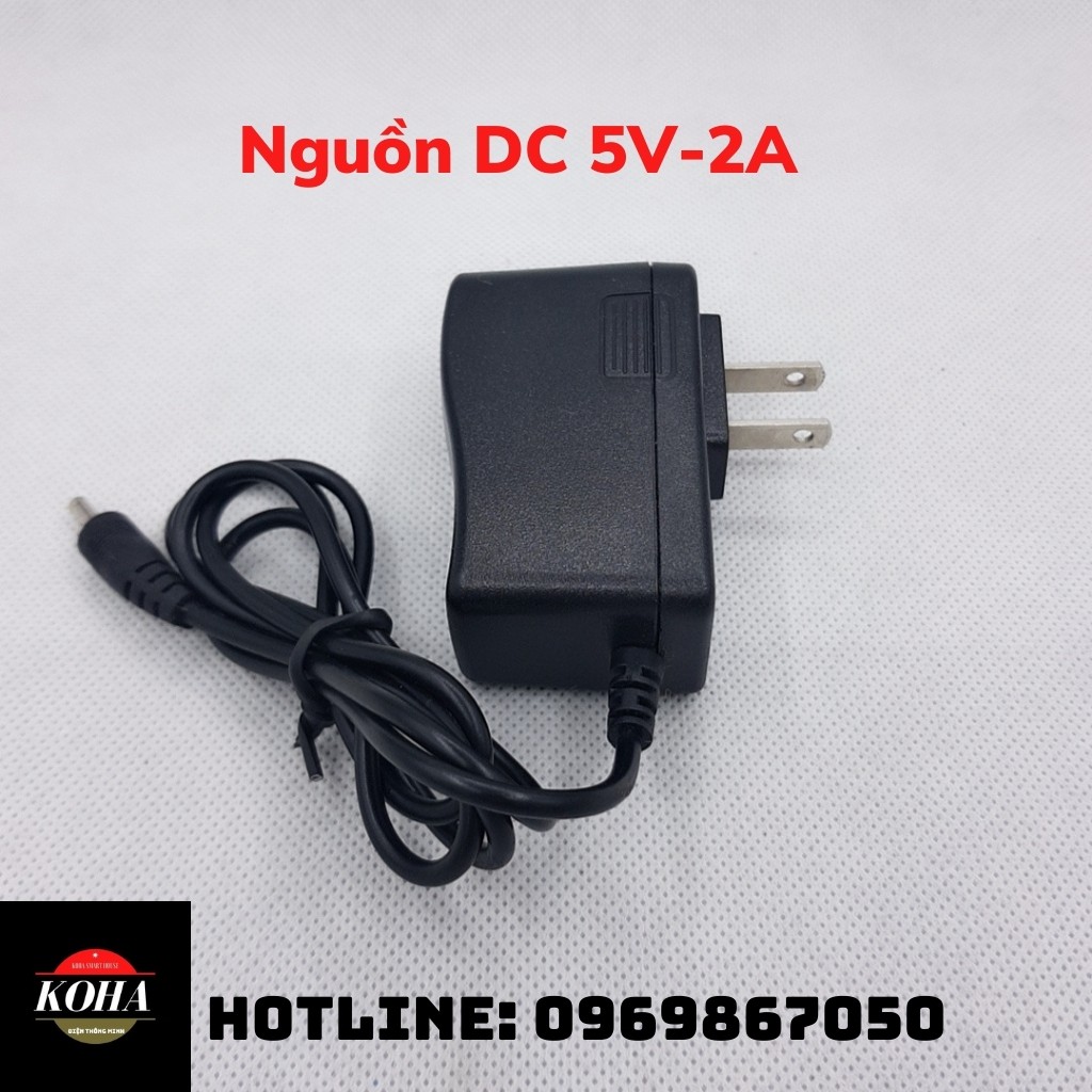 Nguồn DC 5V-2A cấp nguồn cho camera yoosee các thiết bị điện chạy nguồn 5V- KOHA Smart House