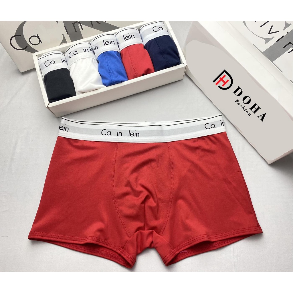 COMBO 4 Quần sịp nam thun lạnh co giãn 4 chiều cao cấp - Quần lót nam boxer thun lạnh [HOT] (DUICK)