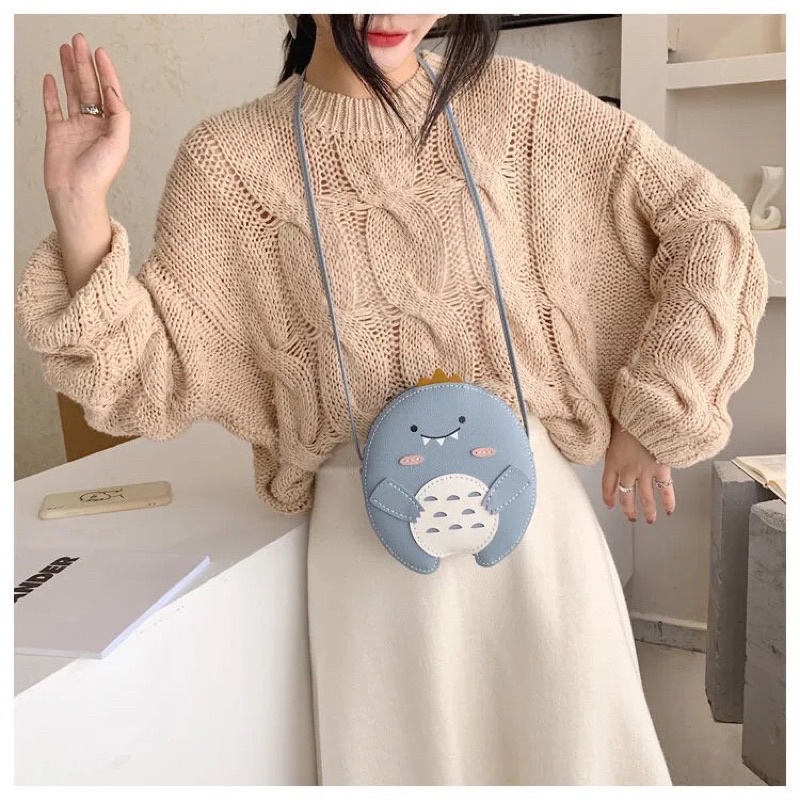 M8_Túi Xách Khủng Long Tự May Handmade