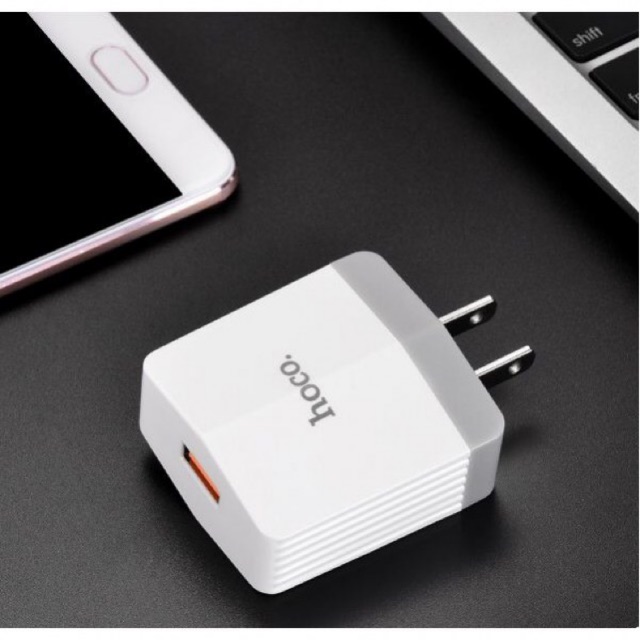 Củ sạc hoco C13a 2.4A phù hợp IOS và Androi