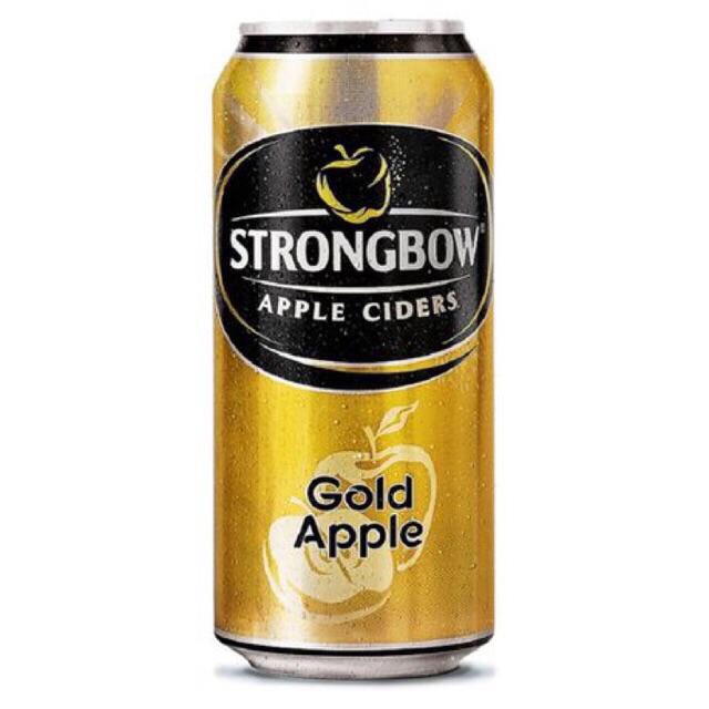 Strongbow lon 330ml . Giá 1 lon là 18k