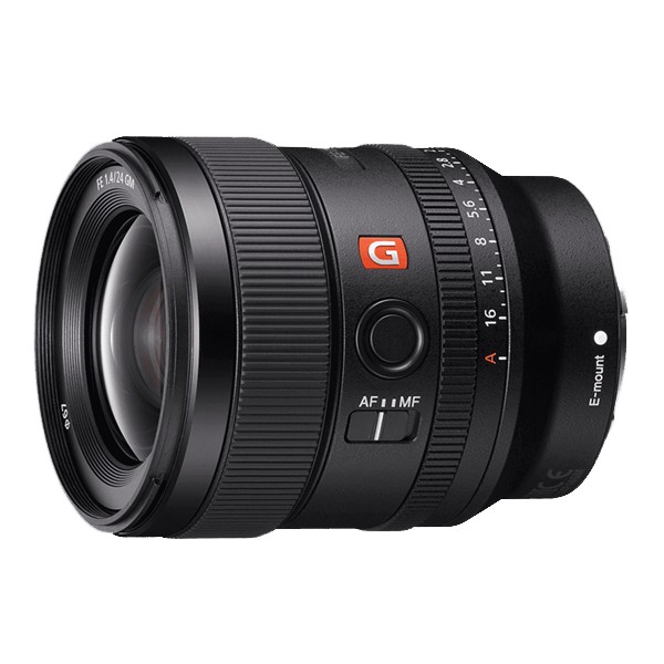 Ống len Fix Full Frame góc rộng Sony G Master 24mm F1.4-Sony Chính Hãng - New 100%