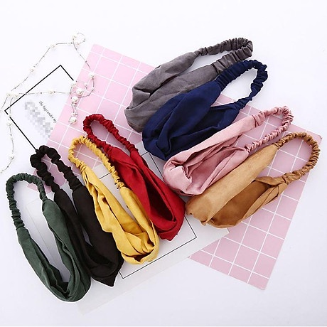 (Mẫu ngẫu nhiên) Băng Đô Turban Vải Thời Trang