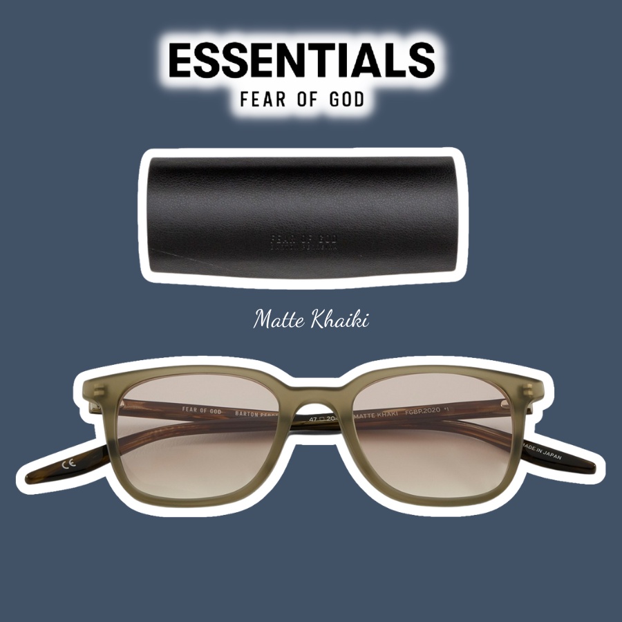 ⚡️ - Kính FEAR OF GOD x Barton Perreira FGBP.2020 Optical Sunglasses Matte,Kính FOG cao cấp full hộp