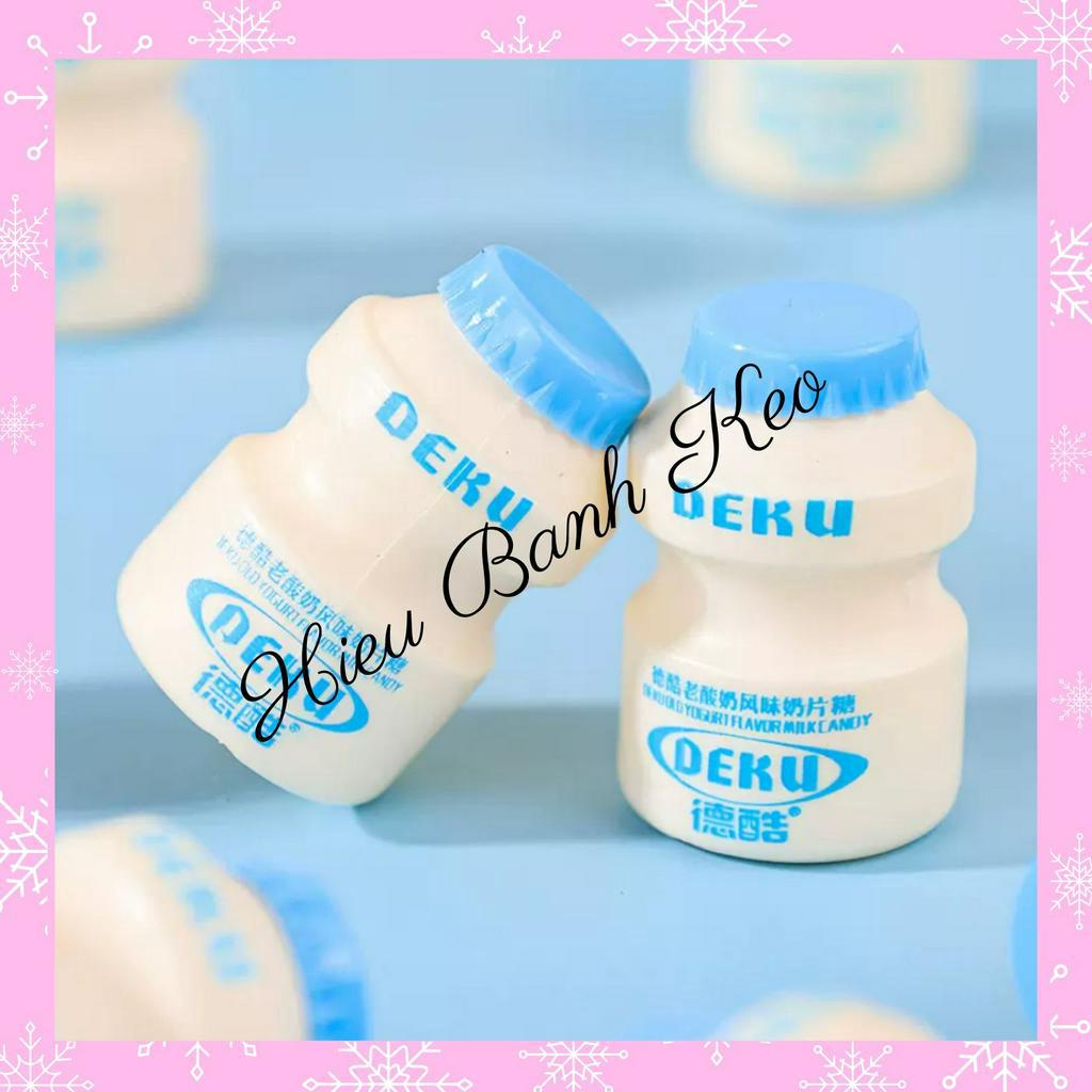 Kẹo sữa chua DEKU sữa chua nguyên bản, sữa chua dâu