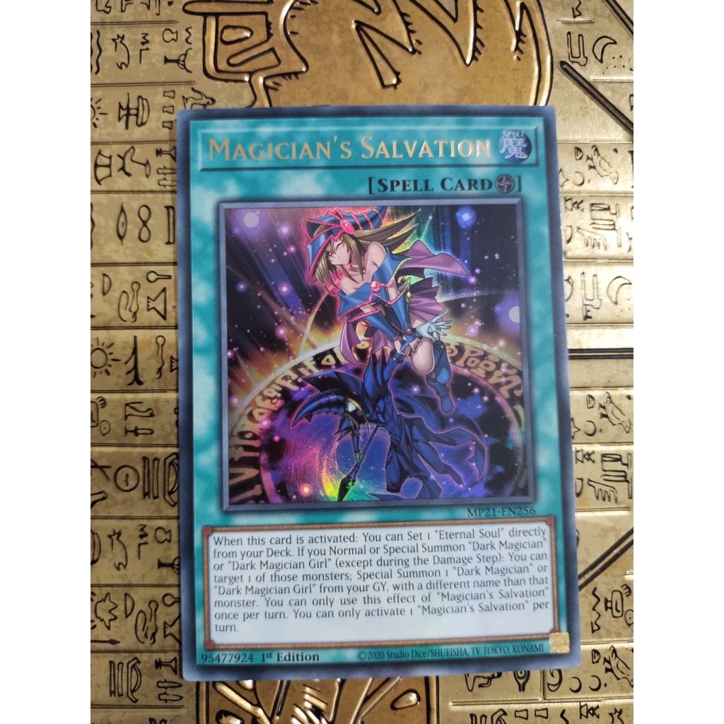 [Luffy TCG Shop] Thẻ trò chơi Yugioh UK chính hãng Konami Magican's Salvation MP-EN256