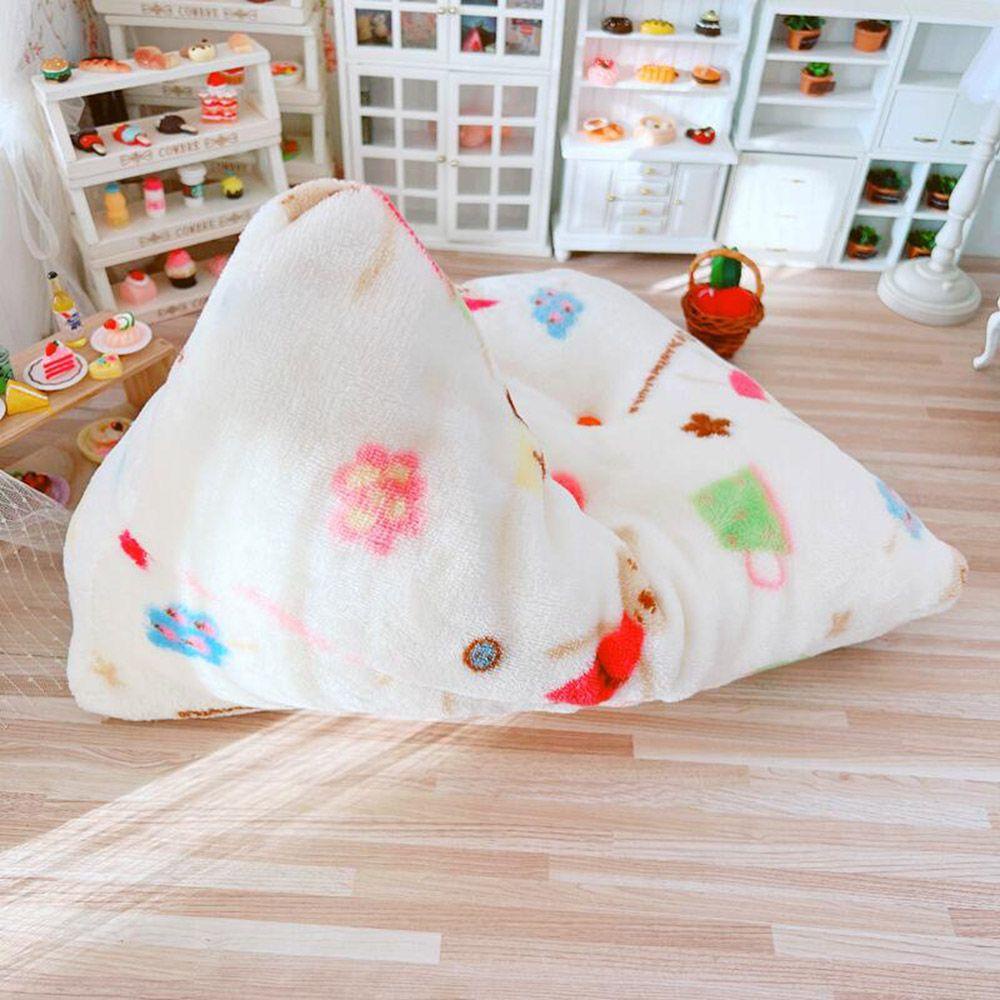 Mô Hình Ghế Sofa Mềm Màu Cầu Vồng Trang Trí Nhà Búp Bê