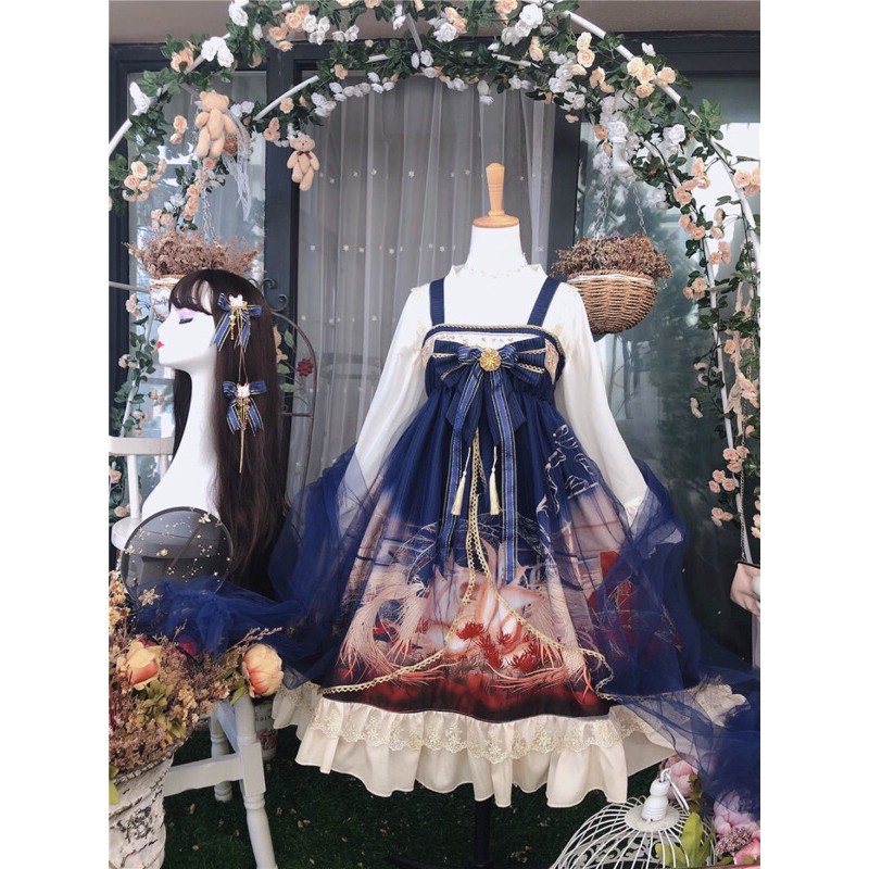 YAS0734-Váy Lolita cáo chín đuôi Funny sauce