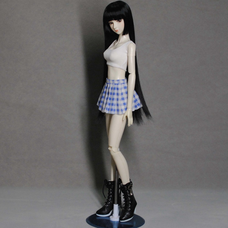 BJD Đầm Ngắn Cho Búp Bê 1/3 1/4 42-60cm Đồng phục JK