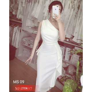 đầm body lệch vai 09( hàng về lại)