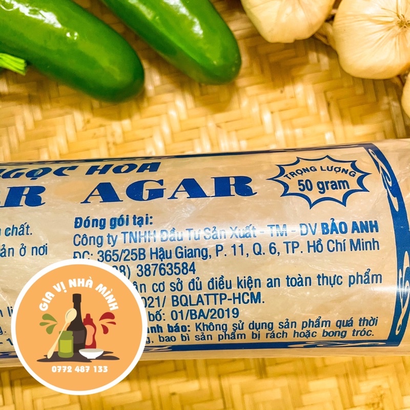 RAU CÂU SỢI NGỌC HOA  50GR