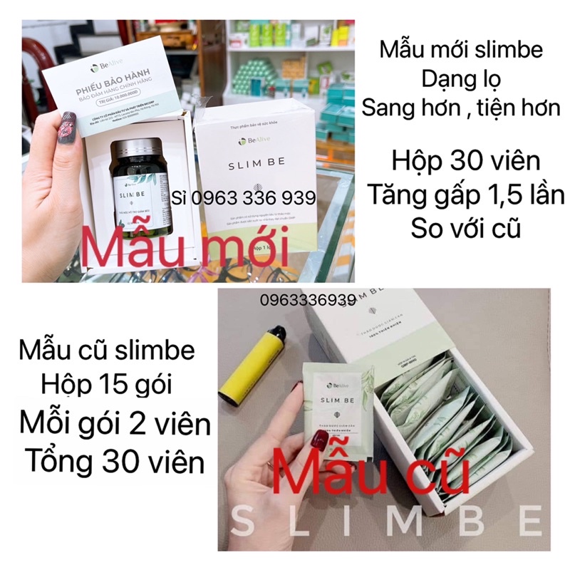 Giảm cân slimbe của beallive chính hãng