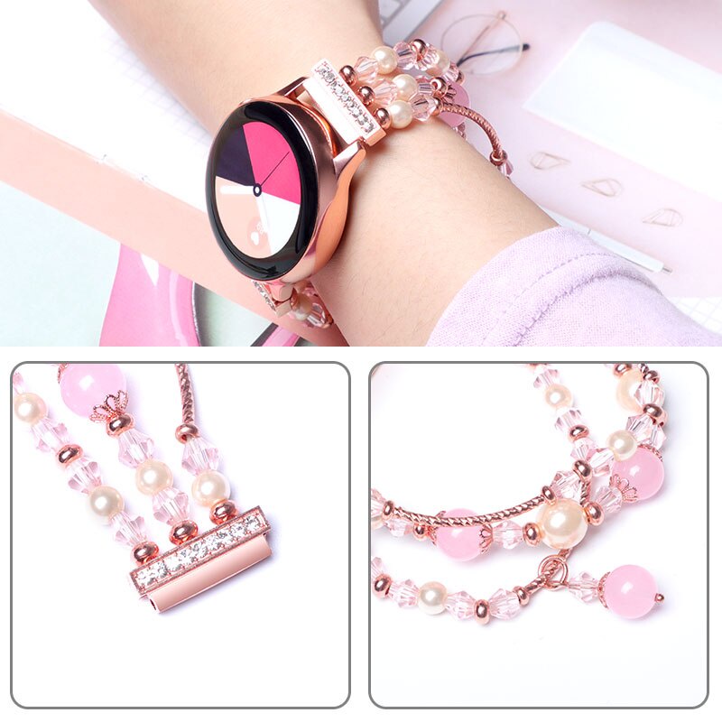 Dây Đeo 20mm 44mm 40mm Cho Đồng Hồ Thông Minh Samsung Galaxy Watch Active 2 44mm 40mm Huawei GT 2 42mm