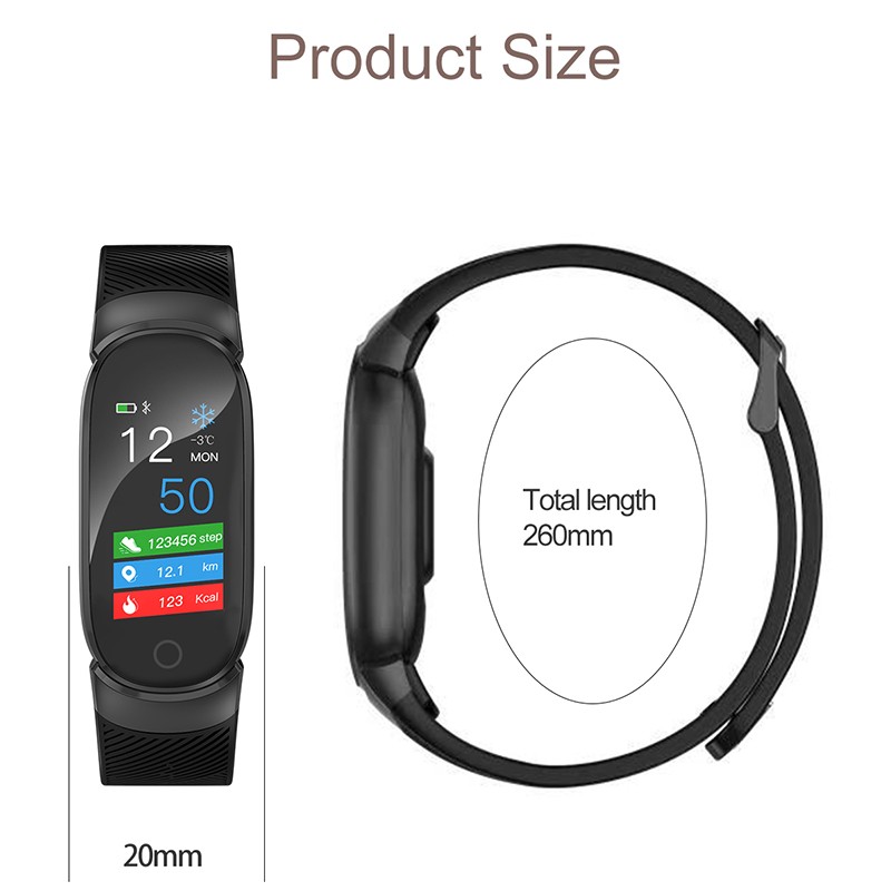 Đồng Hồ Thông Minh Qw16 Chống Nước Kết Nối Bluetooth Theo Dõi Sức Khỏe Cho Nữ