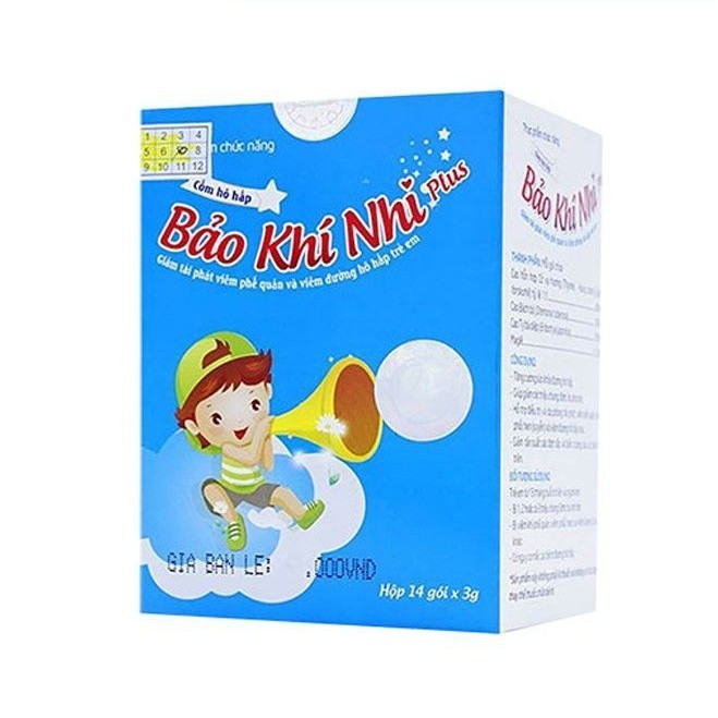 BẢO KHÍ NHI PLUS GIẢM ĐỜM HO KHÓ THỞ